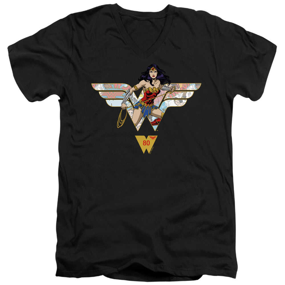 WONDER WOMAN/WW 80TH COLLAGE LOGO