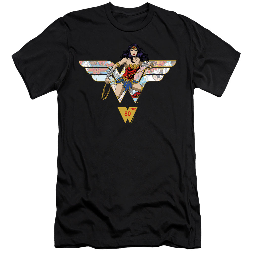 WONDER WOMAN/WW 80TH COLLAGE LOGO