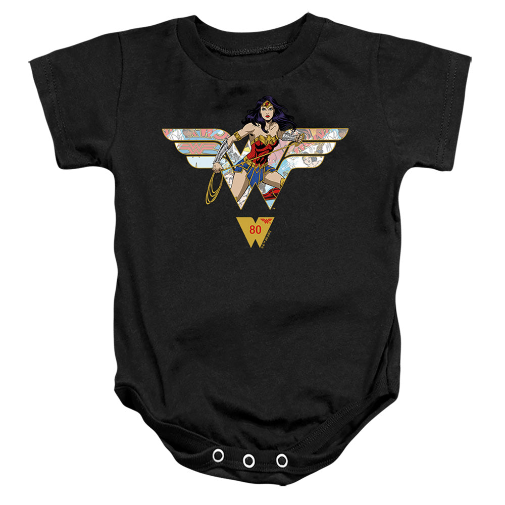 WONDER WOMAN/WW 80TH COLLAGE LOGO