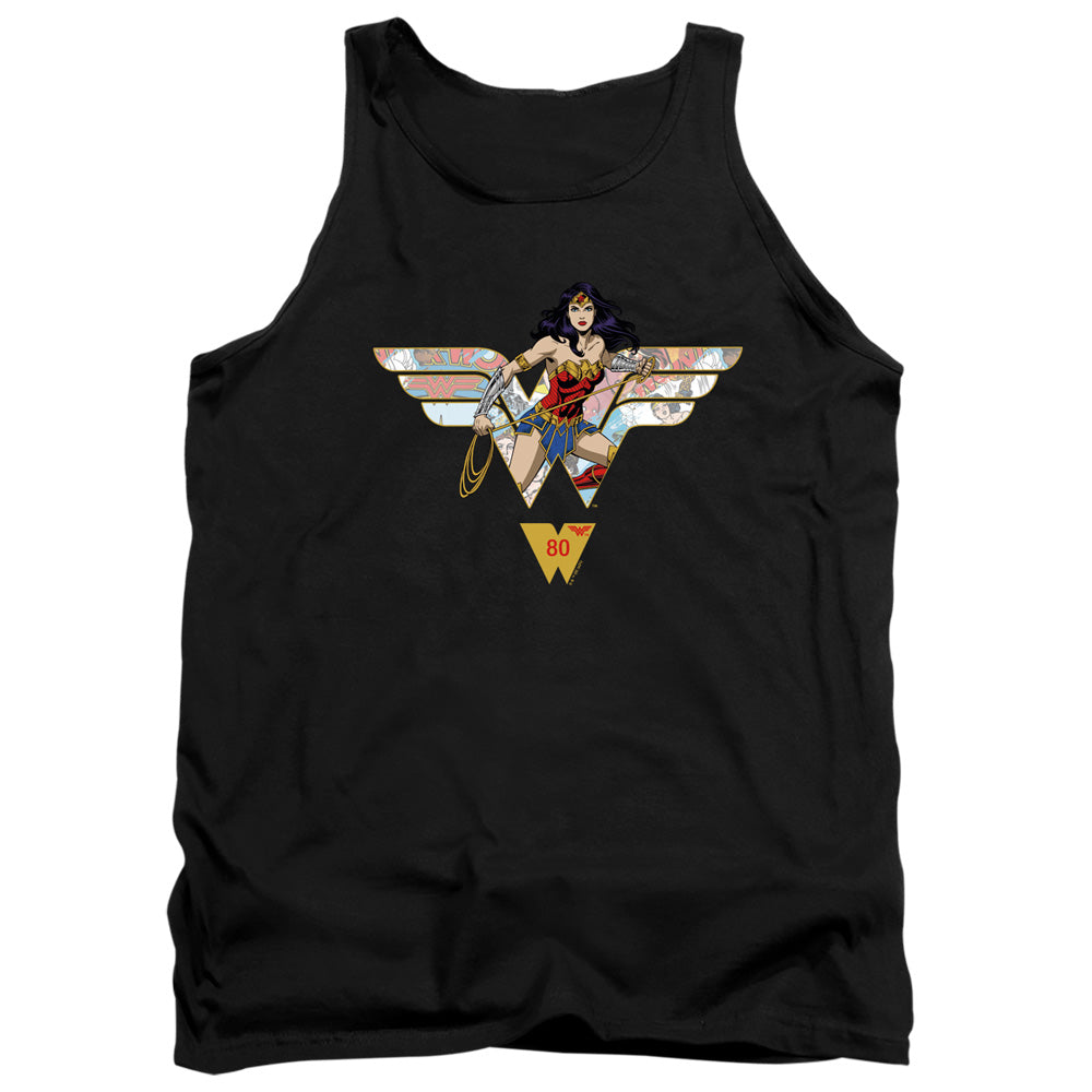WONDER WOMAN/WW 80TH COLLAGE LOGO