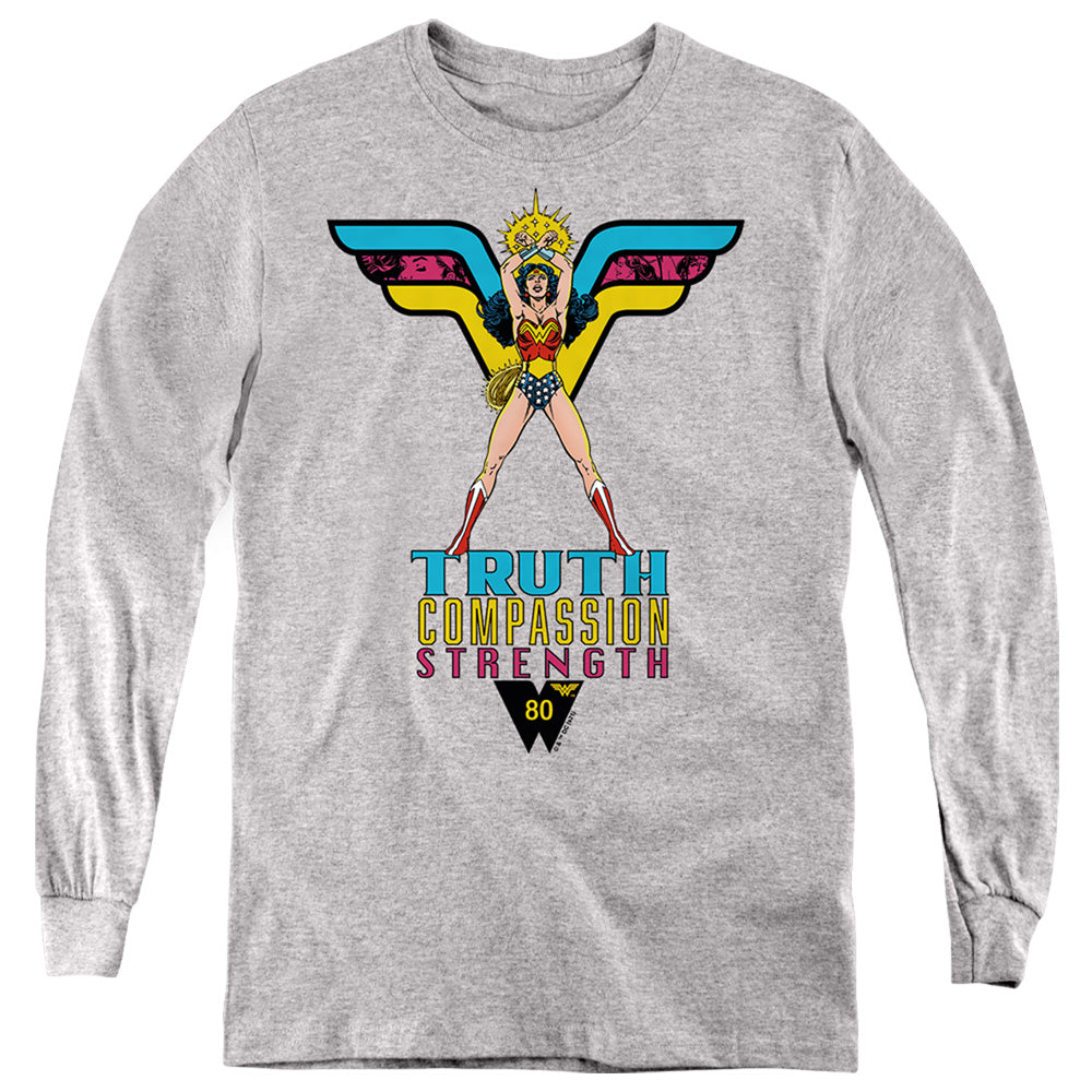 WONDER WOMAN/TRUTH, COMPASSION, STRENGTH