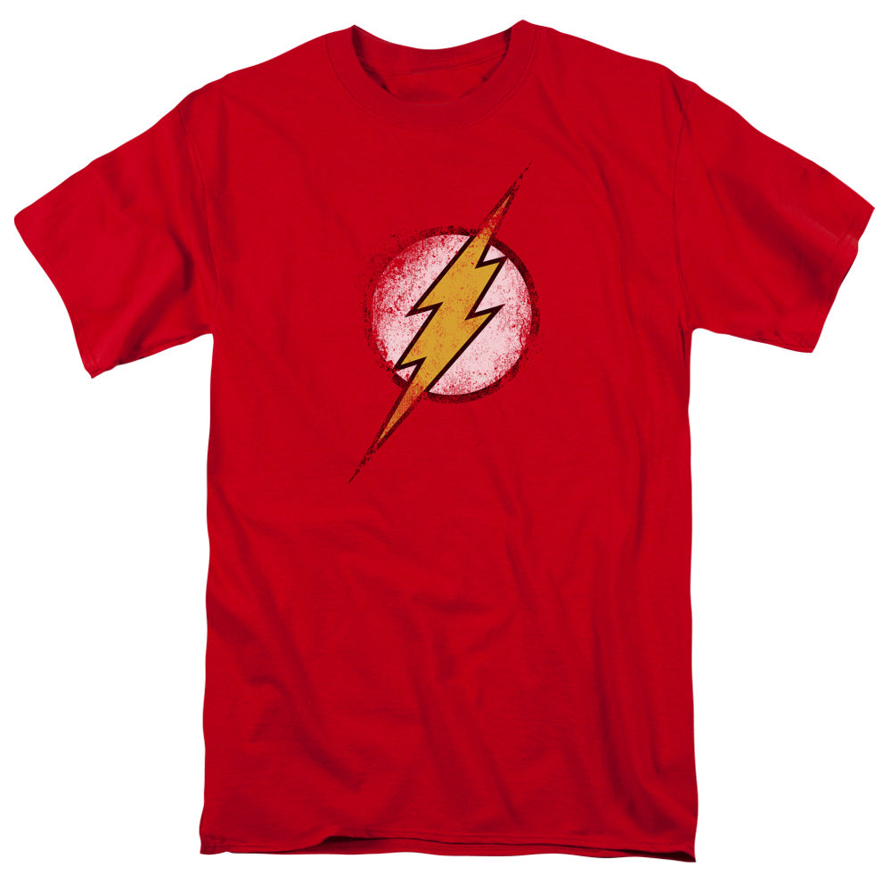 JLA/DESTROYED FLASH LOGO