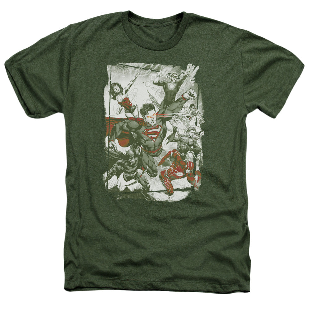 JLA/GREEN AND RED