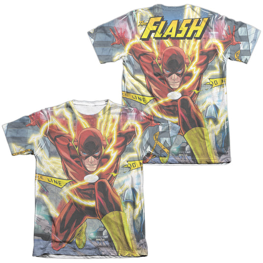 JLA/POLICE LINE (FRONT/BACK PRINT)