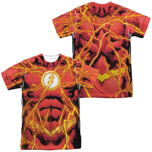 JLA/FLASH 52 BOLT (FRONT/BACK PRINT)