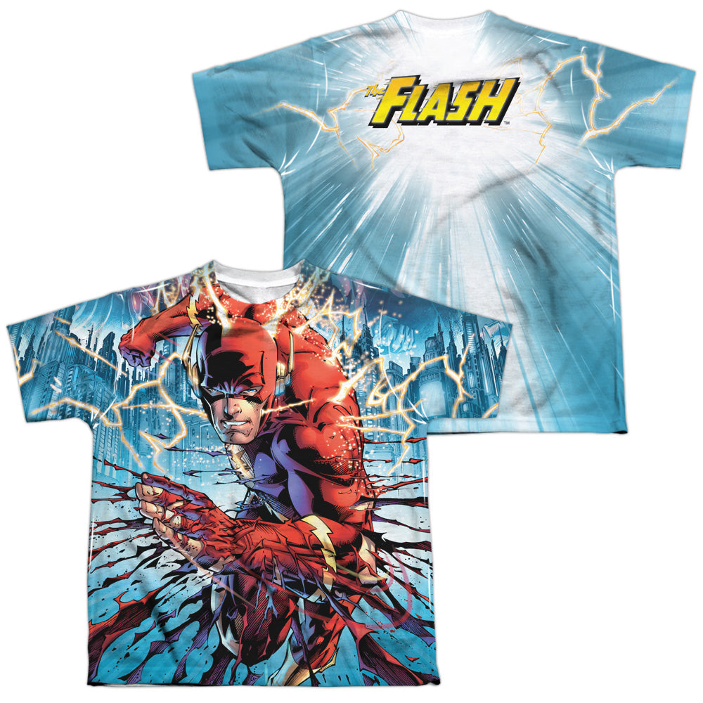 JLA/RIPPING AND TEARING (FRONT/BACK PRINT)