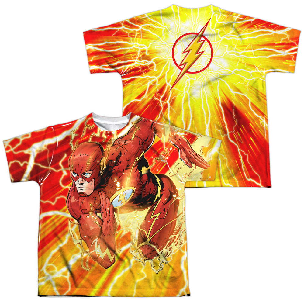 JLA/LIGHTNING DASH (FRONT/BACK PRINT)