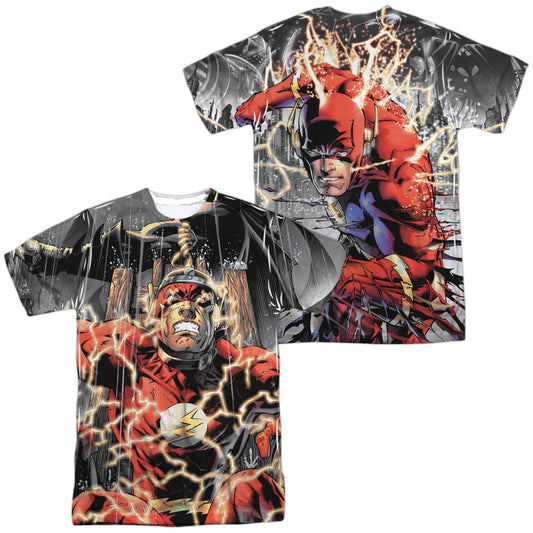 JLA/SHOCK THERAPY (FRONT/BACK PRINT)