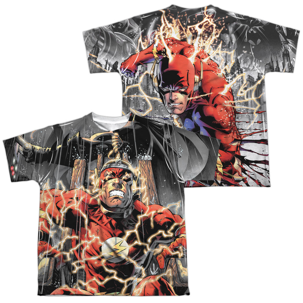 JLA/SHOCK THERAPY (FRONT/BACK PRINT)