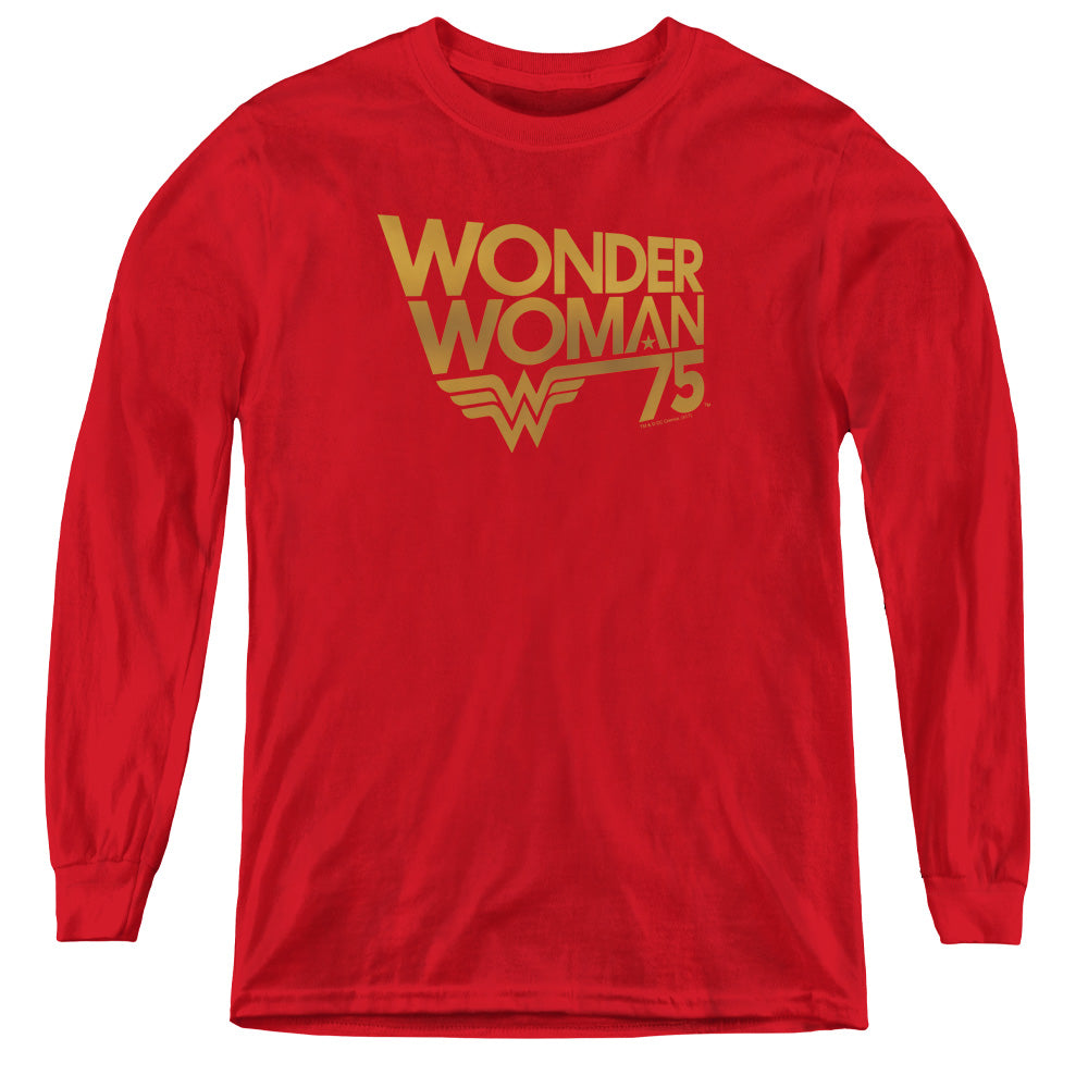 WONDER WOMAN/WONDER WOMAN 75TH ANNIVERSARY GOLD LOGO