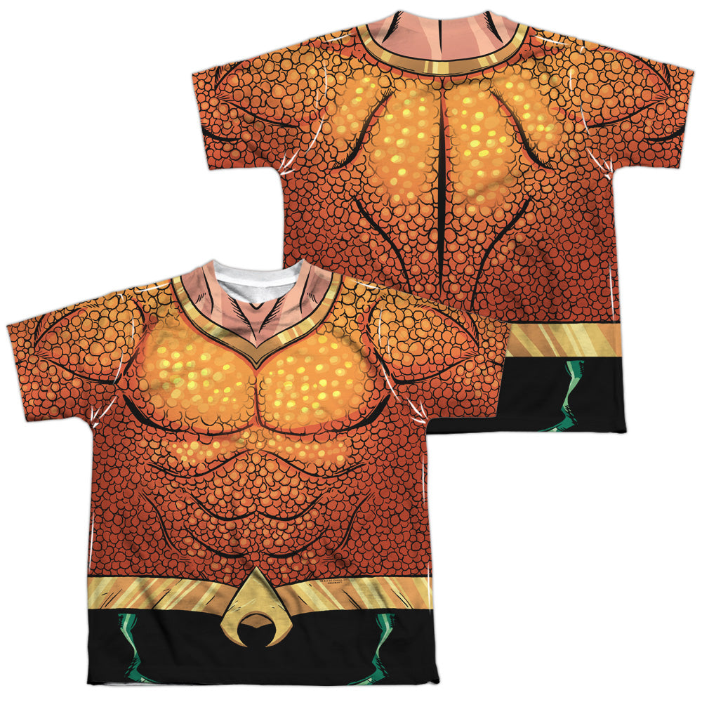 JLA/AQUAMAN REBIRTH UNIFORM (FRONT/BACK PRINT)