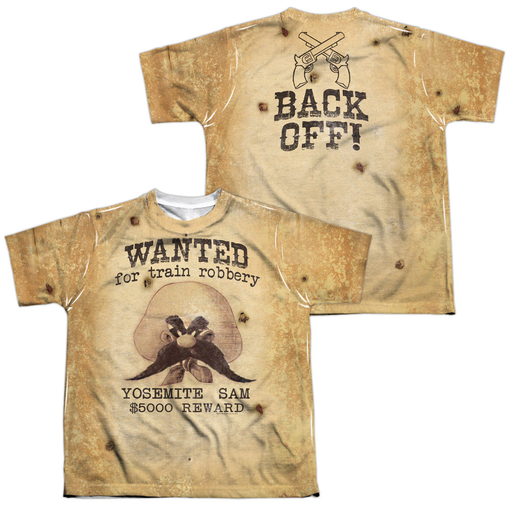 LOONEY TUNES/WANTED (FRONT/BACK PRINT)