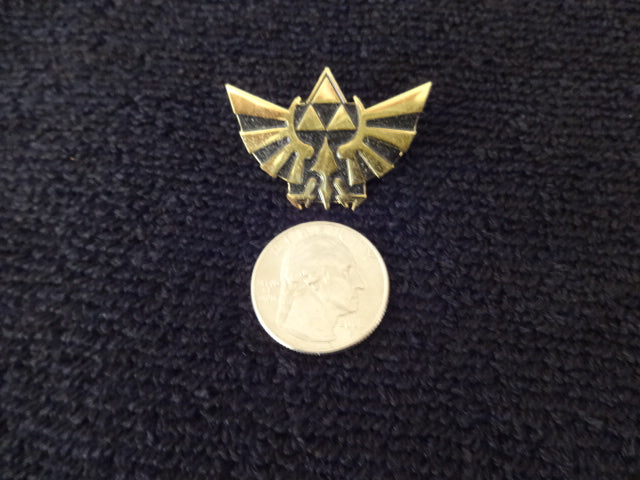 Legend Of Zelda Crest Gold Pin
