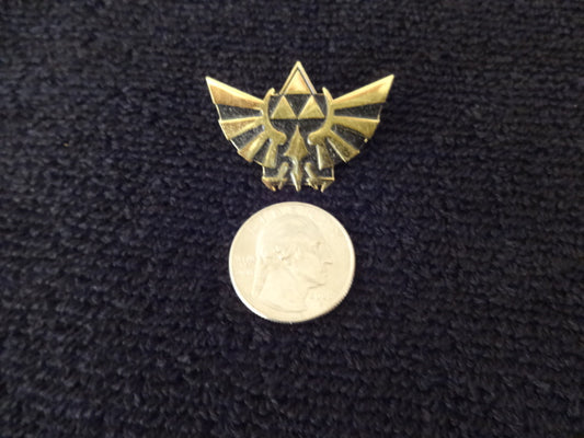Legend Of Zelda Crest Gold Pin