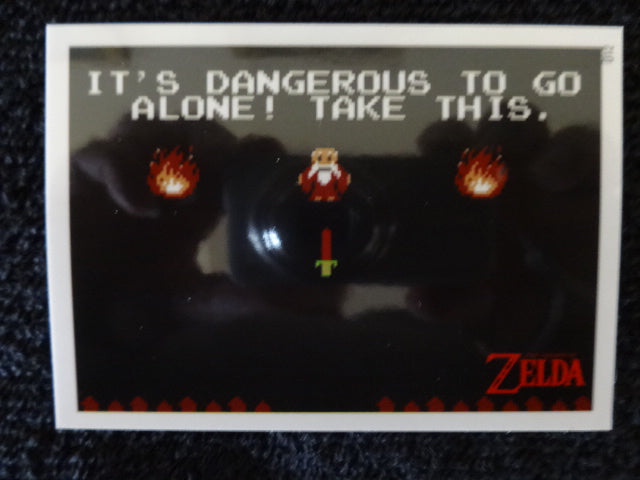 Legend Of Zelda Decals D12 It's Dangerous