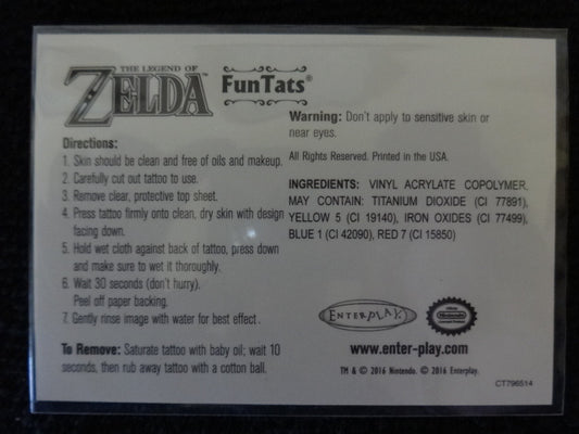Legend Of Zelda Fun Tats 4 of 9 Link