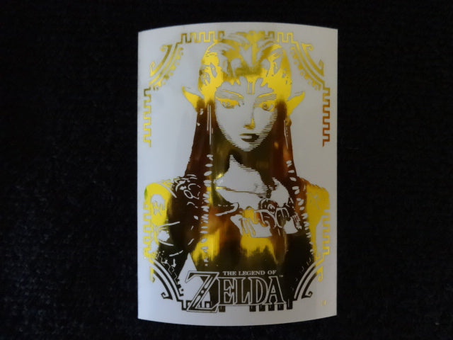 Legend Of Zelda Gold Decals D4 Princess Zelda