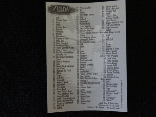 Legend Of Zelda Gold Decals D5 Gannon