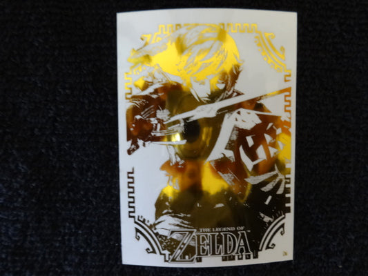 Legend Of Zelda Gold Decals D6 Link