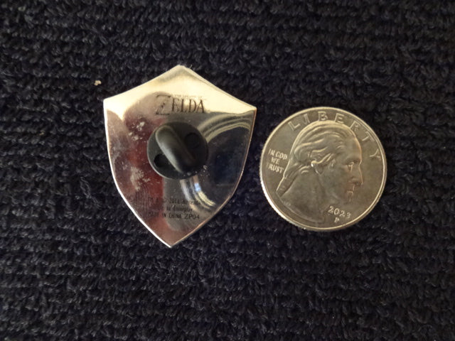 Legend Of Zelda Hylian Shield Blue Pin