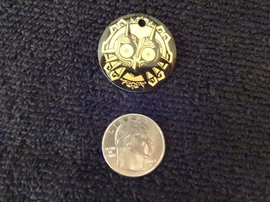 Legend Of Zelda Majora's Mask Dog Tag Leckless Keychain