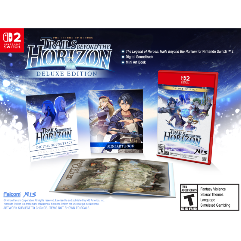 Legend of Heroes: Trails Beyond the Horizon: Deluxe Edition - Switch 2 (Game-Key Card)