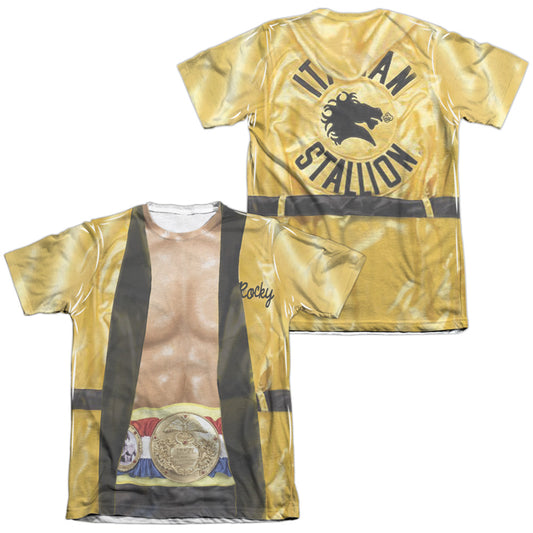 ROCKY/YELLOW ROBE (FRONT/BACK PRINT)