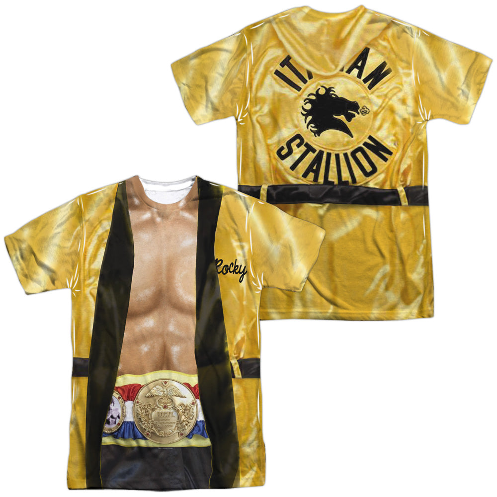 ROCKY/YELLOW ROBE (FRONT/BACK PRINT)