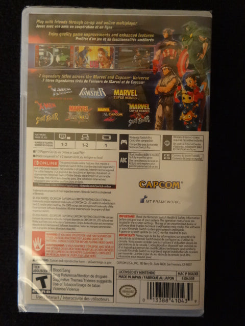 Marvel VS. Capcom Fighting Collection Arcade Collection
