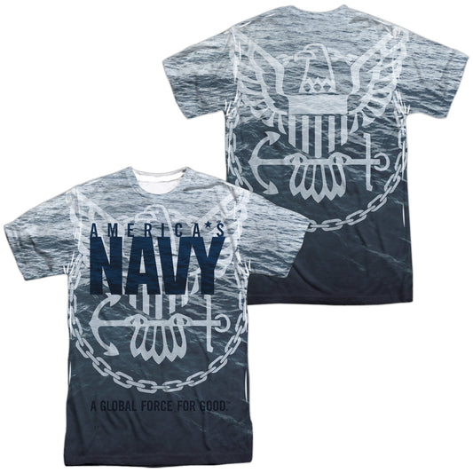 NAVY/FORCE FOR GOOD (FRONT/BACK PRINT)
