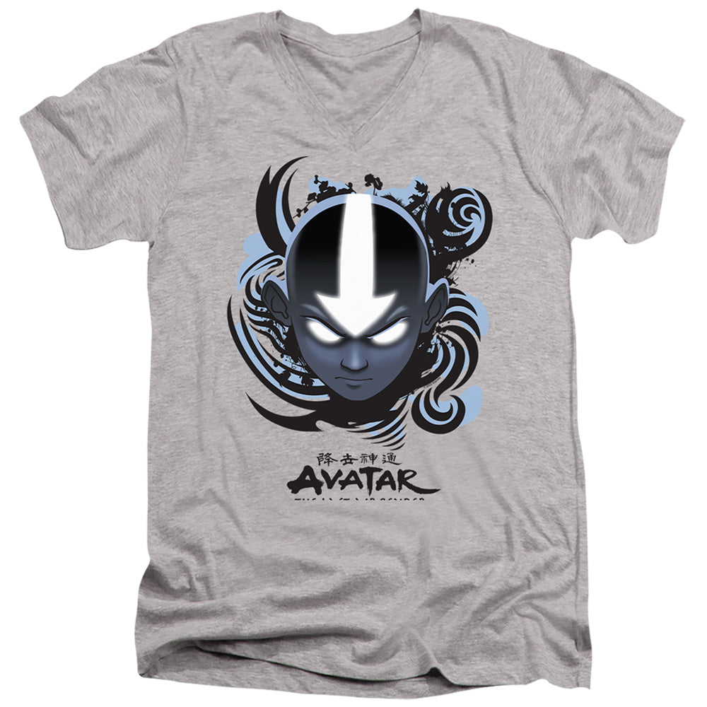 AVATAR THE LAST AIRBENDER/AIRBENDER BLUE AND BLACK KANJI