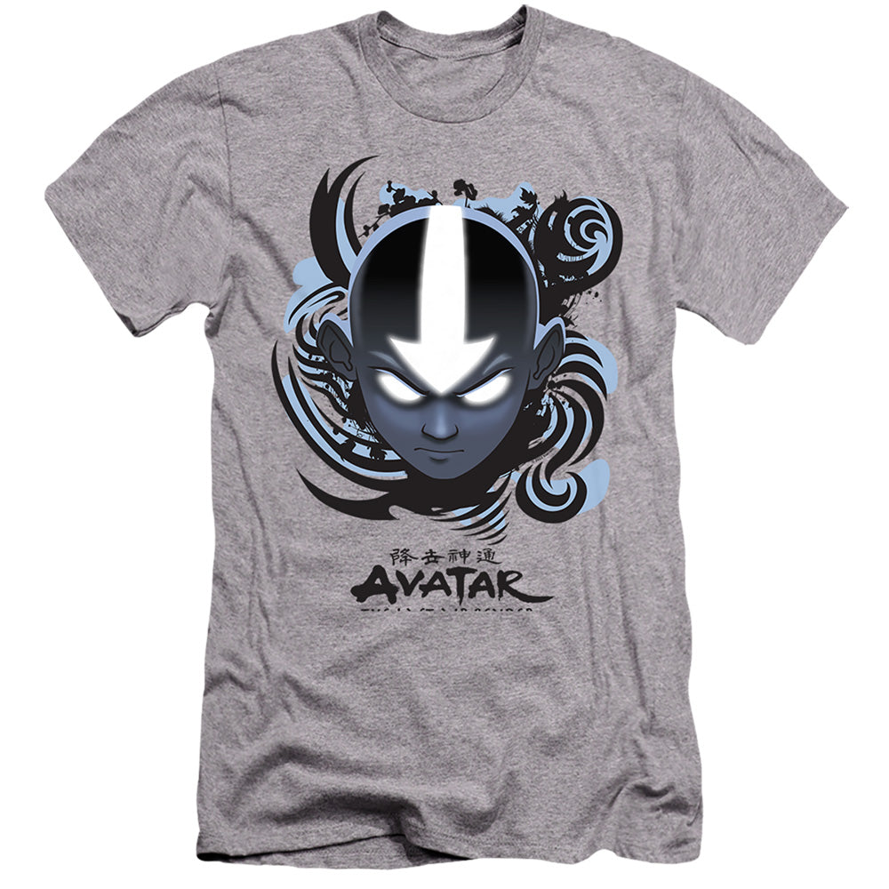 AVATAR THE LAST AIRBENDER/AIRBENDER BLUE AND BLACK KANJI