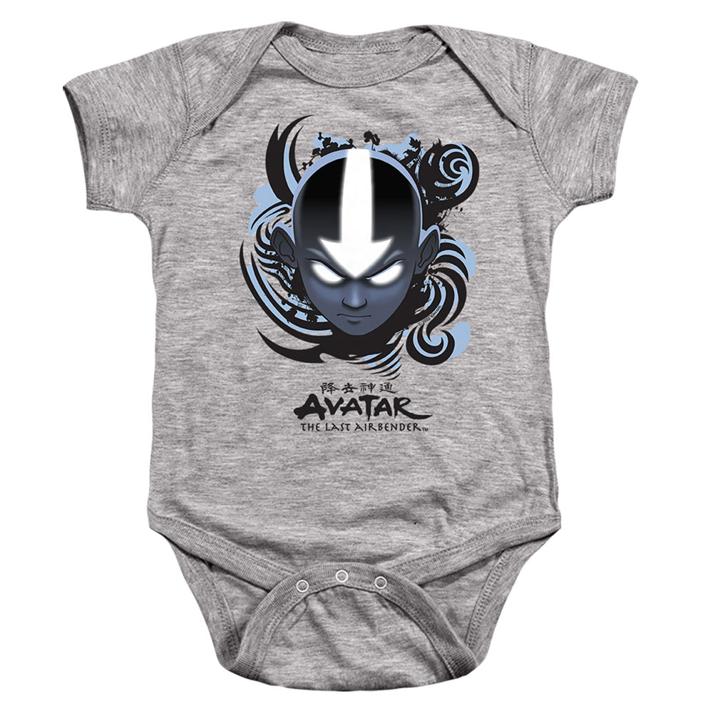 AVATAR THE LAST AIRBENDER/AIRBENDER BLUE AND BLACK KANJI
