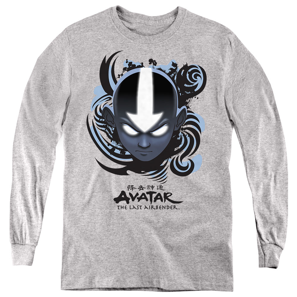 AVATAR THE LAST AIRBENDER/AIRBENDER BLUE AND BLACK KANJI