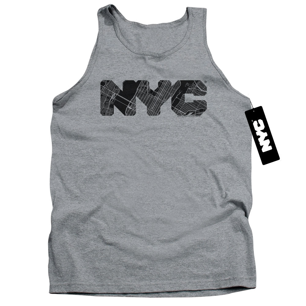 NEW YORK CITY/NYC MAP FILL