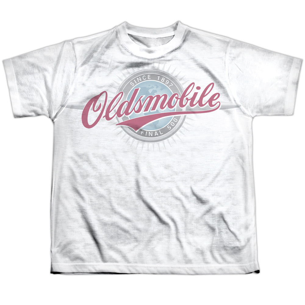 OLDSMOBILE/OVERSIZED AND FADED LOGO