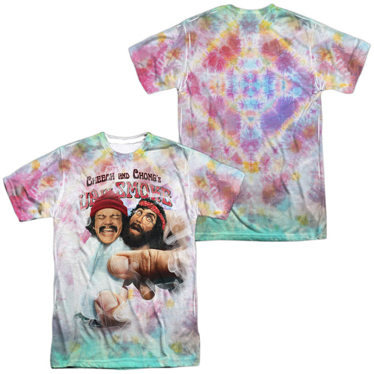 UP IN SMOKE/FRIED TIE DYED (FRONT/BACK PRINT)