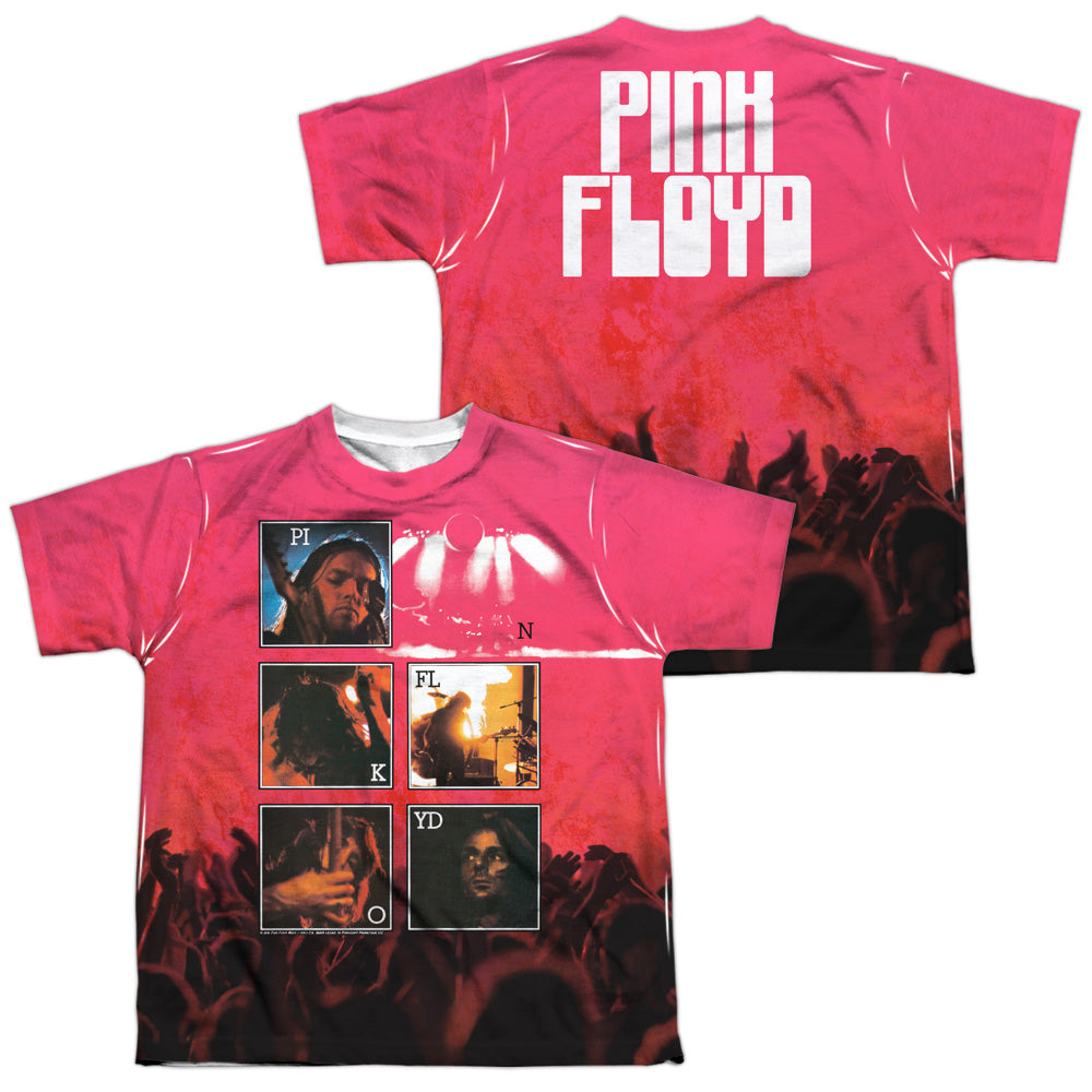 PINK FLOYD/LIVE (FRONT/BACK PRINT)