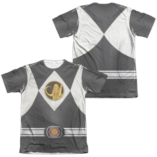 POWER RANGERS/BLACK RANGER UNIFORM (FRONT/BACK PRINT)