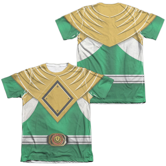POWER RANGERS/GREEN RANGER (FRONT/BACK PRINT)