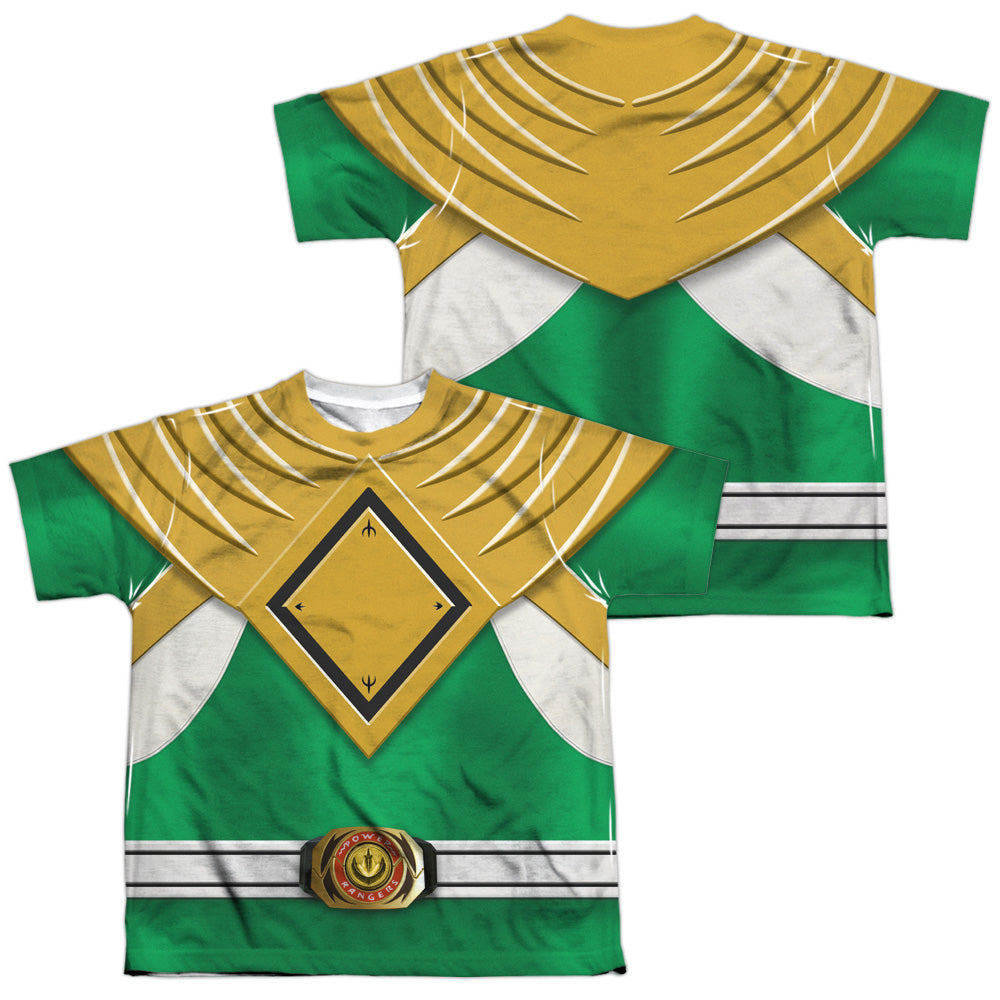 POWER RANGERS/GREEN RANGER (FRONT/BACK PRINT)