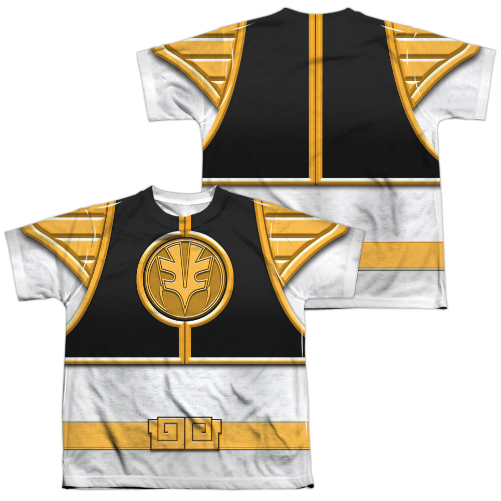 POWER RANGERS/WHITE RANGER(FRONT/BACK PRINT)