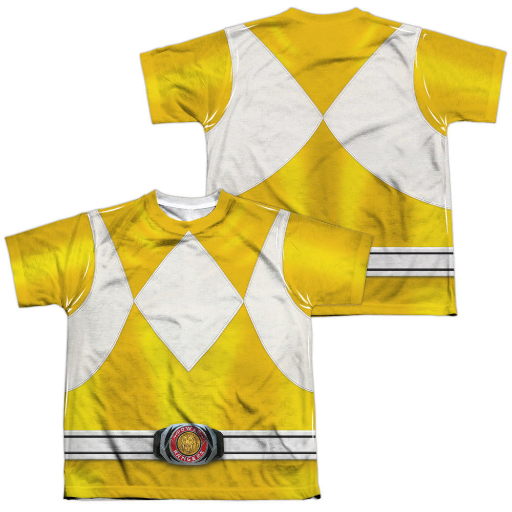 POWER RANGERS/YELLOW RANGER (FRONT/BACK PRINT)