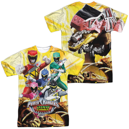 POWER RANGERS/CHARGED FOR BATTLE (FRONT/BACK PRINT)