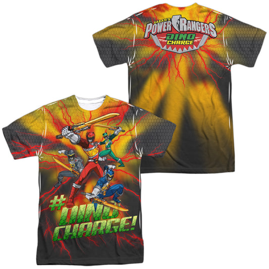 POWER RANGERS/HASHTAG (FRONT/BACK PRINT)