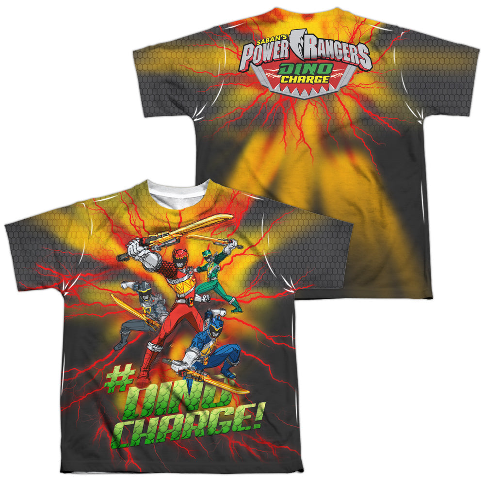 POWER RANGERS/HASHTAG (FRONT/BACK PRINT)