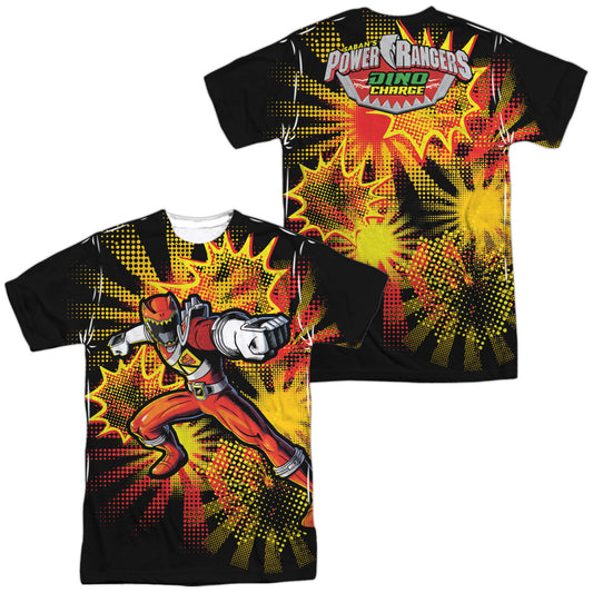 POWER RANGERS/RED RANGER BURST (FRONT/BACK PRINT)