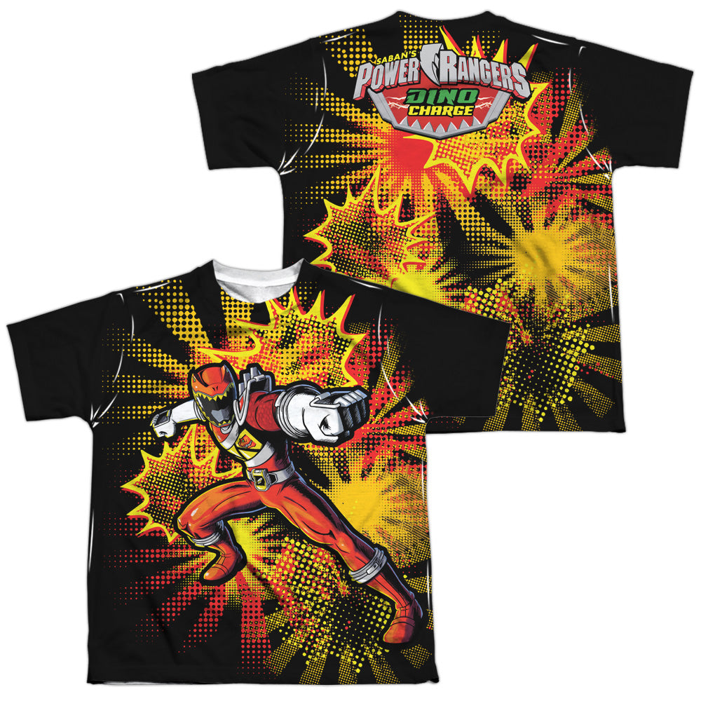 POWER RANGERS/RED RANGER BURST (FRONT/BACK PRINT)