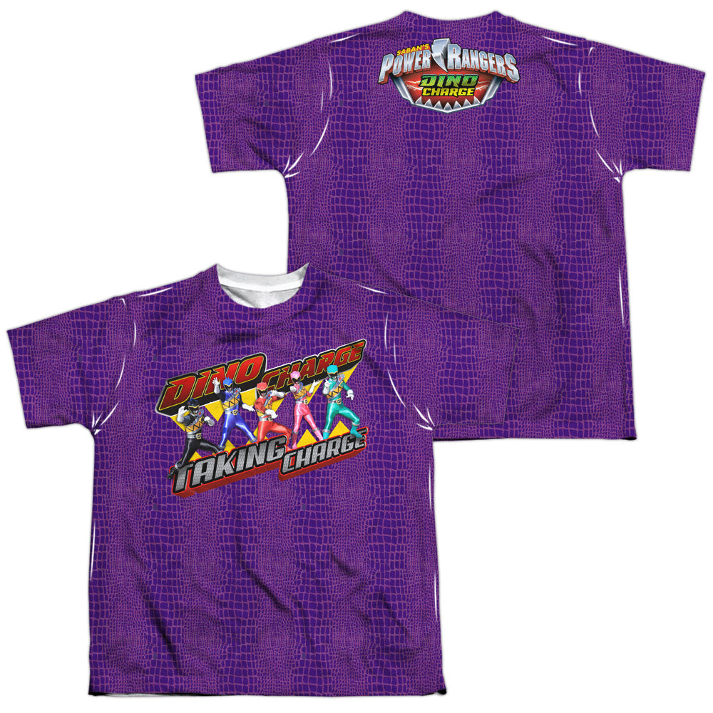 POWER RANGERS/TAKING CHARGE (FRONT/BACK PRINT)