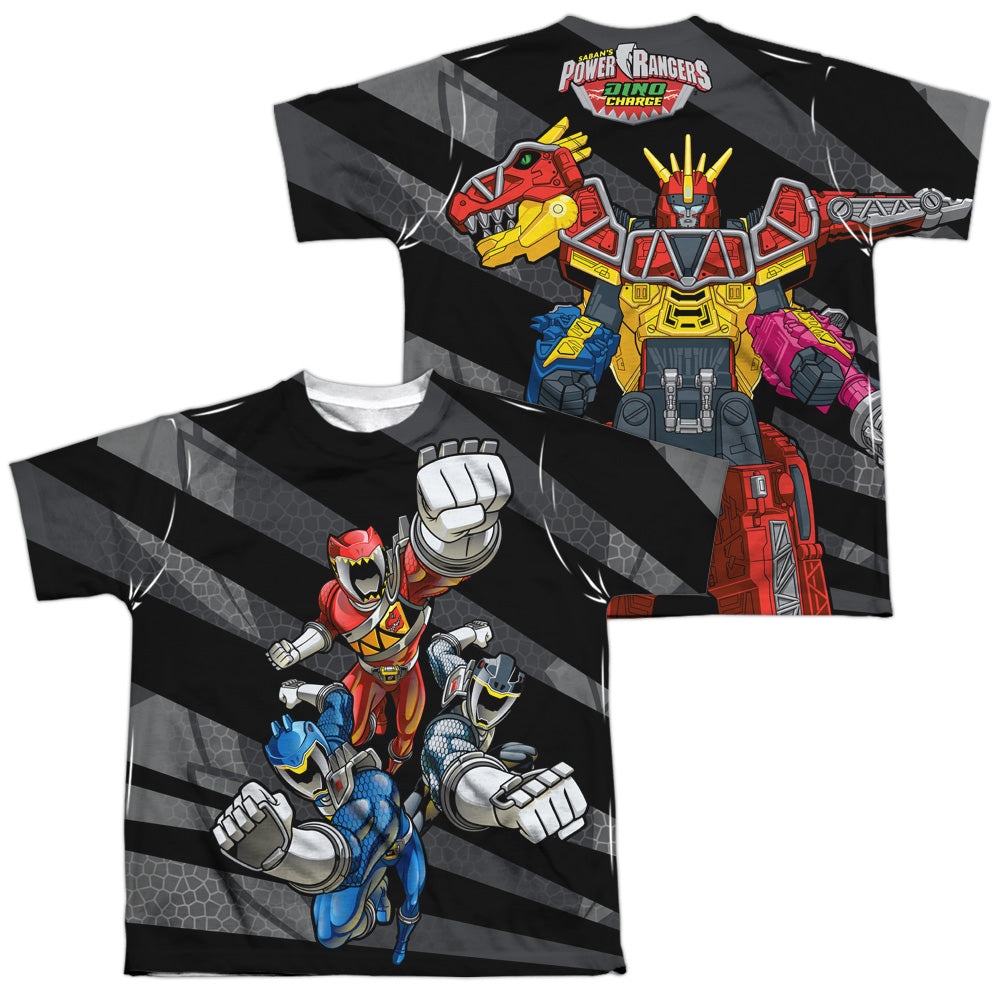 POWER RANGERS/LET'S BOLT (FRONT/BACK PRINT)